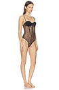 view 2 of 4 Petite Fleur Bodysuit in Black