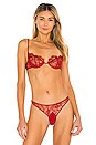 view 1 of 4 SOUTIEN-GORGE COQUETTE in Red