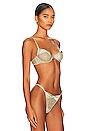 view 2 of 4 Cecile Demi Bra in Sage