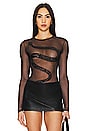 view 1 of 5 Garden Of Eden Bodysuit in Black