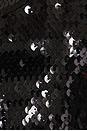 view 5 of 5 Sequins Longline Bra in Black