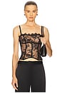 view 1 of 4 Jolie Bustier in Black