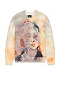 view 1 of 4 Watercolor Face Mohair Sweater in Multi