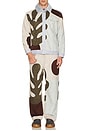 view 5 of 5 Suede Patchwork Jacket in Multi