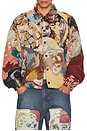 view 3 of 4 Paintings Jacket in Multi