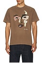view 3 of 4 Face Tee in Espresso