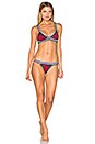view 4 of 4 TOP BIKINI SOLEY in Red & Multi