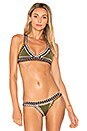 view 1 of 4 TOP BIKINI WREN in Olive & Multi