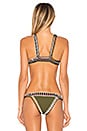 view 3 of 4 TOP BIKINI WREN in Olive & Multi