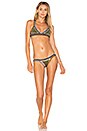 view 4 of 4 TOP BIKINI WREN in Olive & Multi