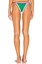 view 3 of 4 BAS DE MAILLOT DE BAIN CLO in Emerald & Multi