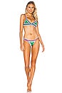 view 4 of 4 BAS DE MAILLOT DE BAIN CLO in Emerald & Multi