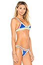view 2 of 4 Tuesday Bikini Top in Royal & Multi