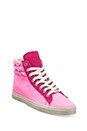 view 2 of 5 Neon Pink Sneaker in Pink