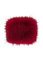 view 1 of 2 Faux Fur Ankle Warmer in Red