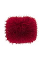view 2 of 2 Faux Fur Ankle Warmer in Red