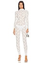 view 1 of 3 Lace Jumpsuit in White