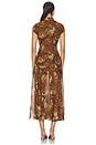 view 3 of 3 Midi Dress in Orange