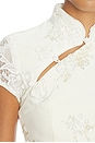 view 5 of 4 ROBE HAYLEE QIPAO MINI  in Ivory