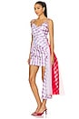 view 3 of 4 Plaid Mini Dress in Purple