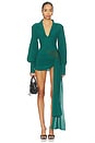 view 1 of 4 x REVOLVE Jeannie Mini Dress in Emerald Green