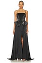 view 1 of 4 ПЛАТЬЕ STRAPLESS in Black