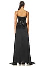 view 3 of 4 ПЛАТЬЕ STRAPLESS in Black