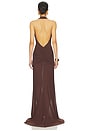view 3 of 3 Maxi Dress in Chocolate Brown