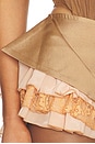 view 6 of 6 Arianna Ruffle Short in Apricot