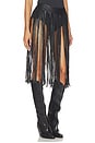 view 3 of 7 Short With Side Fringe in Brown & Black
