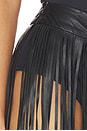 view 7 of 7 Short With Side Fringe in Brown & Black