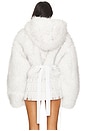 view 4 of 5 Hody White Faux Fur Jacket in White