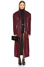 view 1 of 4 Kristy Coat in Oxblood