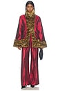 view 6 of 5 Akdeniz Satin Jacket in Red