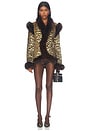 view 5 of 5 Elena Leopard Jacket in Leopard Print