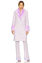 view 2 of 5 MANTEAU FAUX FUR in Lilac