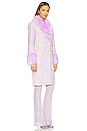view 3 of 5 MANTEAU FAUX FUR in Lilac
