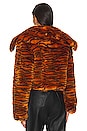 view 4 of 6 Faux Fur Coat in Tiger