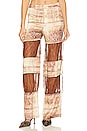 view 1 of 4 바지 in Brown Paisley