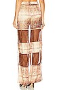 view 3 of 4 바지 in Brown Paisley