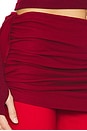 view 6 of 6 Pants With Leg Warmer in Red