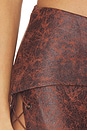 view 7 of 7 PANTALÓN LACE UP in Brown
