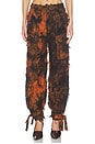 view 2 of 7 PANTALON BURNT ORANGE  in Rust