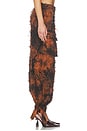 view 4 of 7 PANTALON BURNT ORANGE  in Rust
