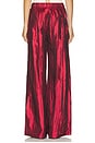 view 5 of 6 Akdeniz Satin Pant in Red