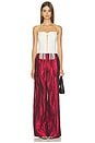 view 6 of 6 Akdeniz Satin Pant in Red