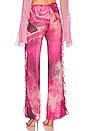 view 3 of 4 CHIFFON パンツ in Pink Rose
