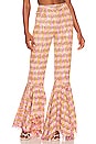 view 1 of 5 Flare Goldi Tweed Pant in Pink