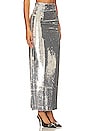 view 2 of 5 Pailette Maxi Skirt in Silver