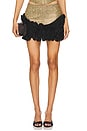 view 1 of 6 Marcela Combo Skirt in Gold